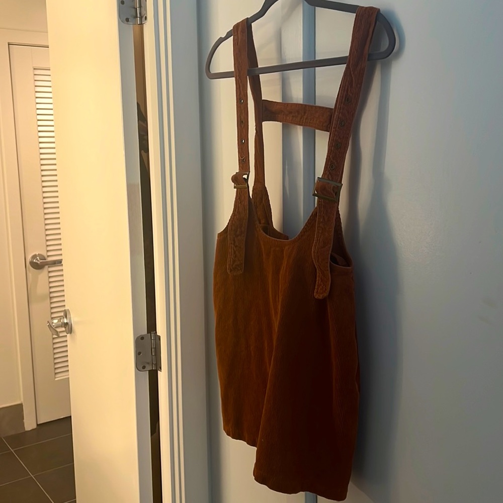 Overall skirt dress